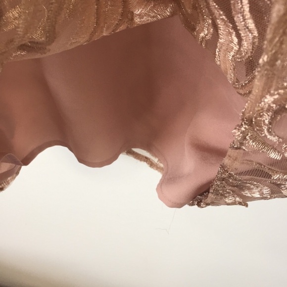 Rachel Roy Metallic Embroidery Sheath Dress - Picture 5 of 7